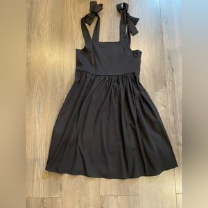 Clairsbelle black tie strap dress NWOT